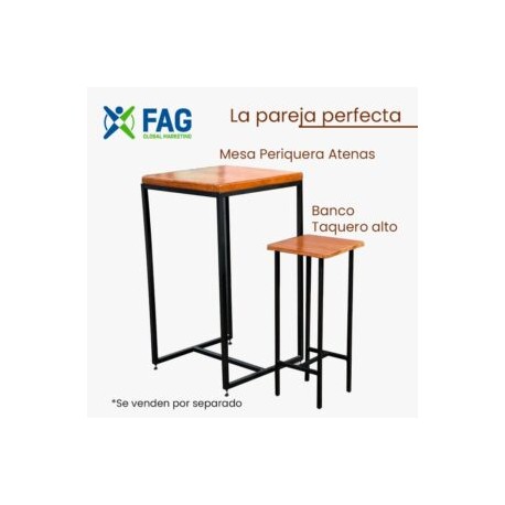 Bancos Taquero Alto